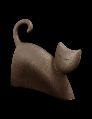 Статуетка N38/B "Кіт" 20 см, коричнева. 5556789543479BROWN фото