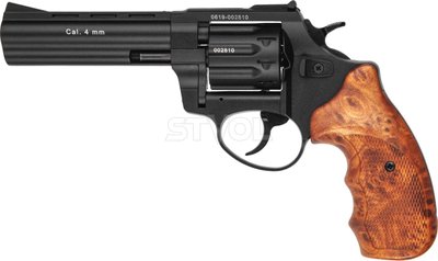 Револьвер під патрон Флобера Stalker 4,5" (дерево) 3880.00.03 фото