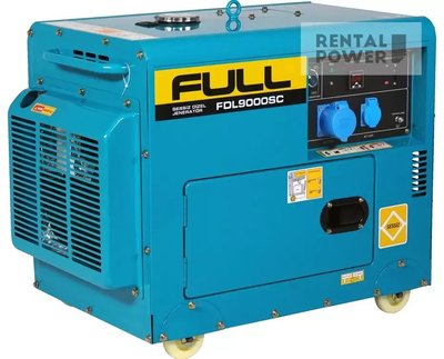 Генератор дизельний Full FDL9000SC (6,3 кВт) FDL9000SC фото