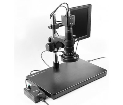 Цифровий мікроскоп з монітором BAKKU BA-002 (підсвічування люмінесцентне, фокус 30-180 мм, Box U_12847 фото