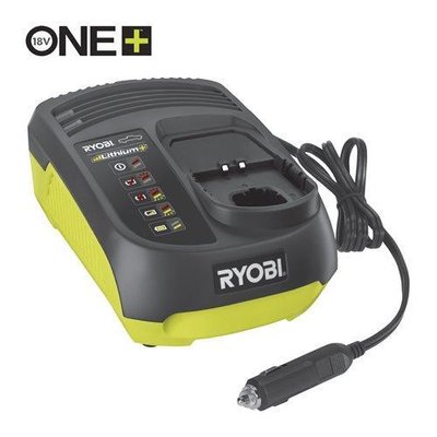 Зарядний пристрій Ryobi RC18118C, ONE+ 18В, з живленням від автомобільної мережі 12В 5133002893 фото