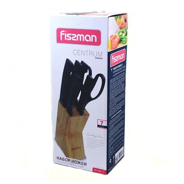 Набір кухонних ножів Fissman 2611 2611 фото