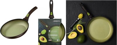 Сковорода Ardesto Avocado 26 см, зелений, алюміній AR2526FA фото