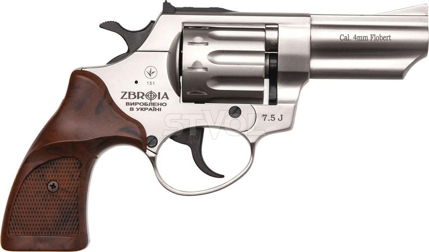 Револьвер під патрон Флобера "PROFI-3" сатин / Pocket Z20.7.1.001 фото