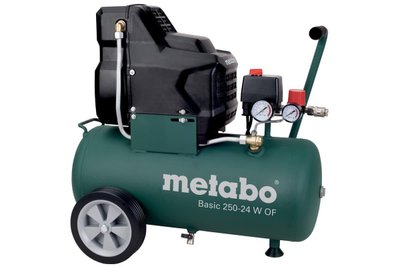 Безмасляний компрессор Metabo Basic 250-24 W OF (Безкоштовна доставка) 601532000 фото