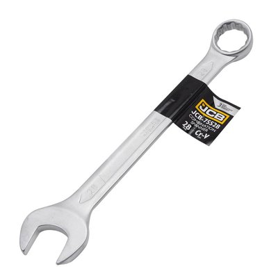 Ключ рожково-накидний JCB Tools CR-V, штамп. (28 мм) JCB-75528 JCB-75528 фото
