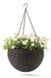 Горщик для квітів Keter Rattan style hanging sphere planter 7290106924567 фото 1