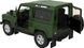 Машинка Rastar Land Rover Defender 1:14. Колір: зелений 454.00.28 фото 2