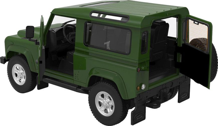 Машинка Rastar Land Rover Defender 1:14. Цвет: зеленый 454.00.28 фото