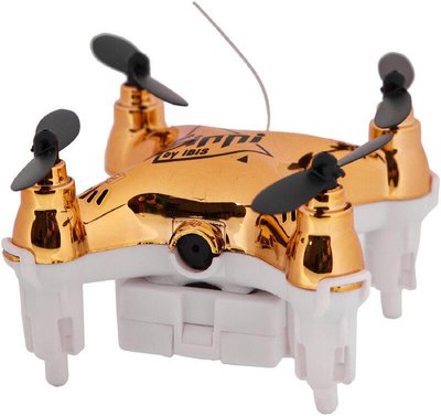 Квадрокоптер ZIPP Toys з камерою "Малюк Зіппі" з додатковим акумулятором. Колір — золотий 532.00.41 фото