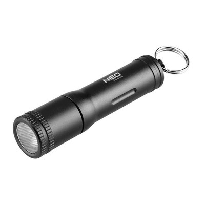 Ліхтар ручний на батарейках Neo Tools, міні, AAAх1, 100лм, алюмінієвий, 6см, 9г, IPX4 99-068 фото