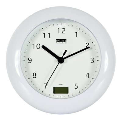 Годинник настінний Technoline 506271 Bathroom Clock White (506271) DAS301803 фото