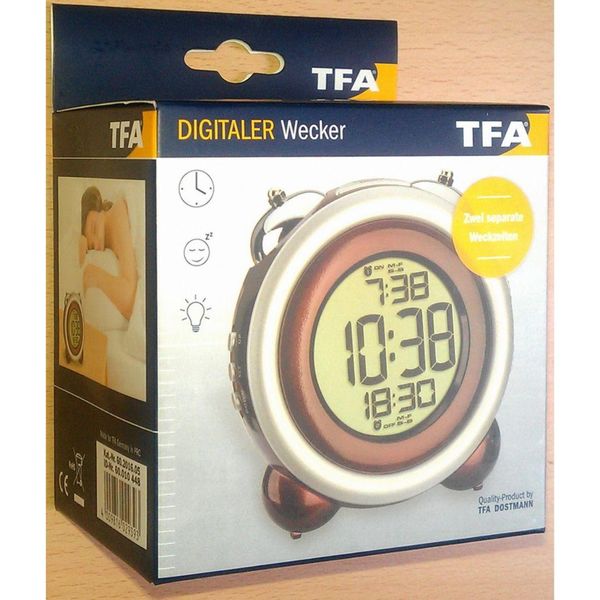 Настільний годинник TFA (60201605) 60201605 фото