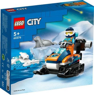 Конструктор LEGO City Арктичний дослідницький снігохід 60376L фото