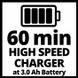 Акумулятор + зарядний пристрій на два акум. Einhell 18V 2x3.0Ah Twincharger Kit (4512083) 4512083 фото 6