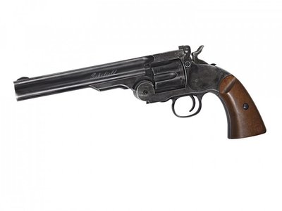 Пневматический револьвер ASG Schofield 6"корпус металл 2370.28.20 фото