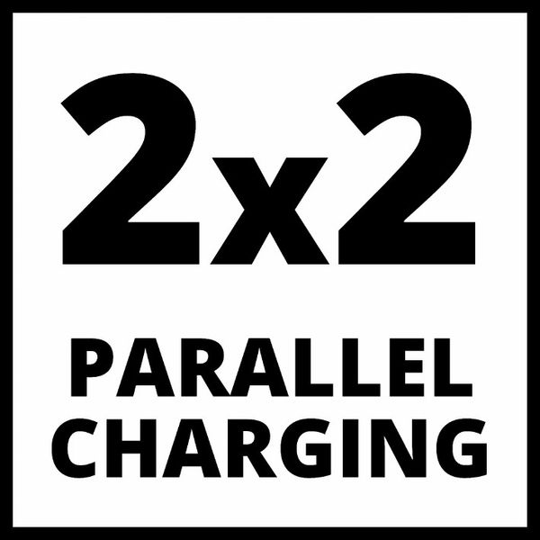 Пристрій зарядний PXC 2x2 Einhell Power X-Quattrocharger 4A (4512102) 4512102 фото