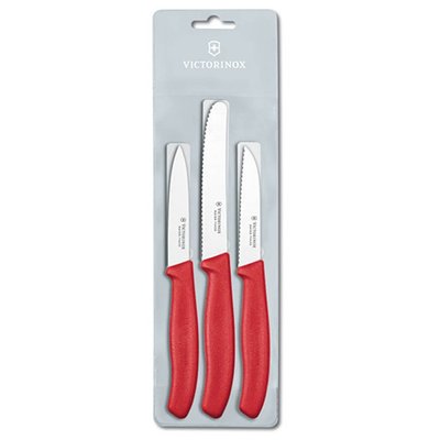 Набор кухонних ножей Victorinox SwissClassic, червоний 6.7111.3 6.7111.3 фото
