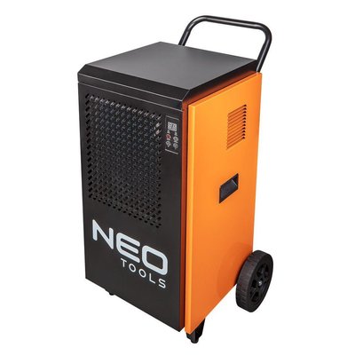 Осушувач повітря промисловий Neo Tools, 950Вт, 250м2, 400 м3/год, 70л/добу, безперервний злив, LCD дисплей, 90-161 фото