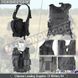 Розвантаження Fashion Outdoor Combat Vest Black RJV08021 фото 3