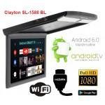 Монитор потолочный Clayton SL-1588 BL Android (черный) 26466-car фото