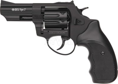 Револьвер під патрон Флобера Ekol Viper 3" (Black/пласт) Z20.5.003 фото