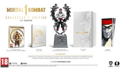 Гра консольна PS5 Mortal Kombat 1. Collector`s Edition (2023), BD диск 5051892244053 фото