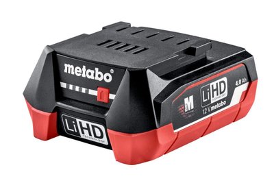 Аккумулятор Metabo LiHD 12 В / 4 Ач (Безкоштовна доставка) 625349000 фото