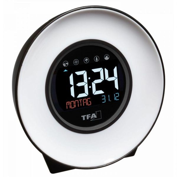 Настільний годинник TFA "Mood Light" (60202302) 60202302 фото