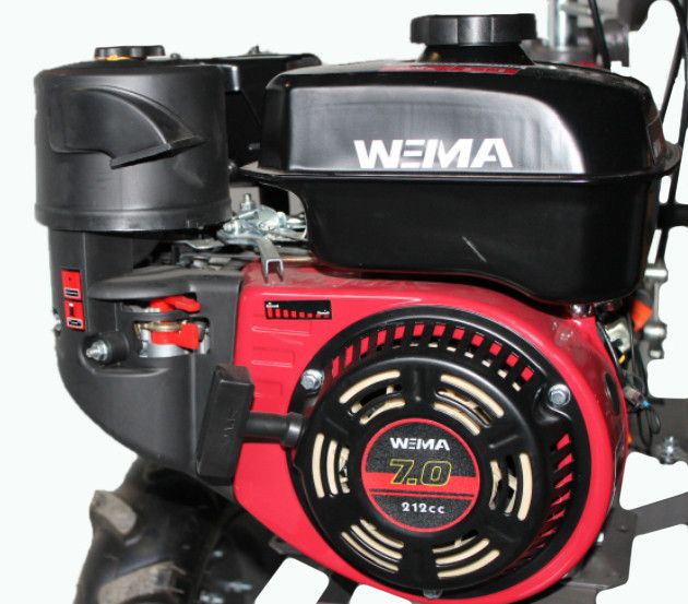 Мотоблок WEIMA WM1100С-6, 4+2 швидкості, бензо 7,0 л.с.,ручний стартер, 4,00-10 10009 фото