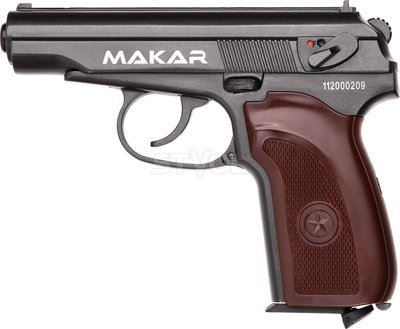 Пістолет пневматичний Blowback "MAKAR" кал. 4,5мм Z27.24.001 фото