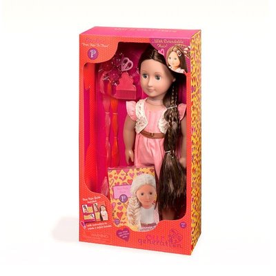 Лялька Our Generation Паркер зі зростаючими волоссям і аксесуарами 46 см BD37017Z BD37017Z фото