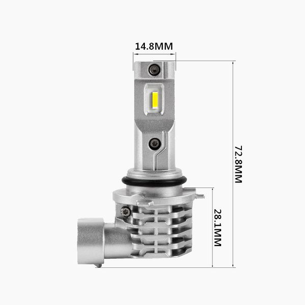 Комплект світлодіодних ламп 2 шт. Prime-X MINI 9006 (5000K) 2000000016047 фото