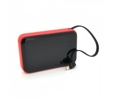 Повербанк Baseus MiniS LCD Display 10000mAh, Output: USB + Type-C, Red, Q1 U_29497 фото