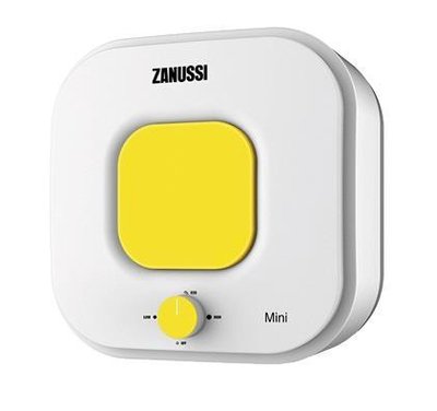Водонагрівач електричний Zanussi ZWH/S 10 Mini O / 10 л, 2 кВт, над мийкою, жовтий ZWH/S10MINIO фото