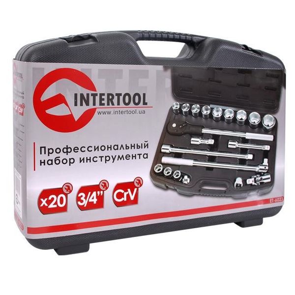 Професійний набір інструментів INTERTOOL ET-6023 ET-6023 фото