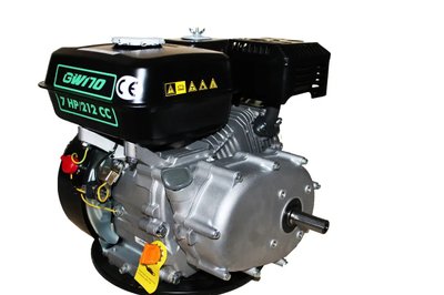 Двигун бензиновий Grunwelt gw170f-s (cl) (відцентрове зчеплення, шпонка, вал 20 мм, 7.0 л. с.) 20102 фото