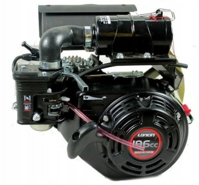 Двигун бензиновий Loncin LC168F-2H (6,5 к.с., шпонка 20 мм, євро 5) 13012 фото