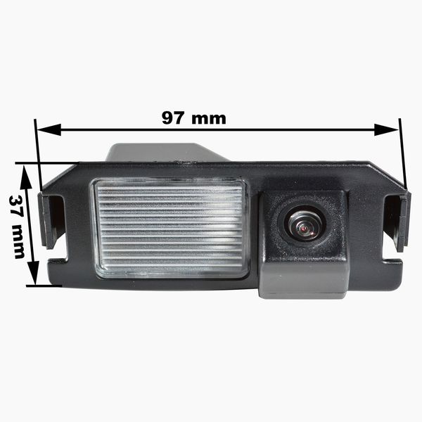 Камера заднього огляду Prime-X CA-9821 (Hyundai i20 (2008+), i30 I (2007-2012), Veloster (2011+), Genezis Coupe 2000000005270 фото
