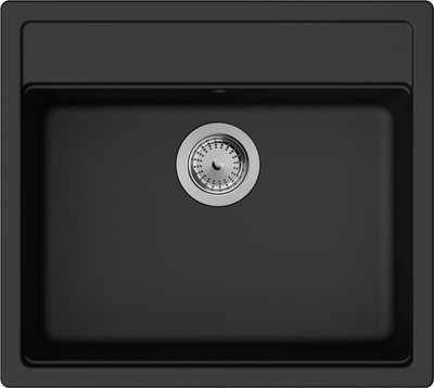 Мийка кухонна Hansgrohe S52, граніт, прямокутник, без крила, 550х490х190мм, чаша - 1, врізна, S520-F510, 43359170 фото