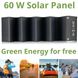 Портативний зарядний пристрій сонячна панель Bresser Mobile Solar Charger 60 Watt USB DC (3810050) 930150 фото 3
