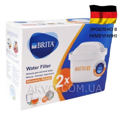 Комплект картриджів Brita MAXTRА+ Limescale для жорсткої води, 2 шт 1038698 фото
