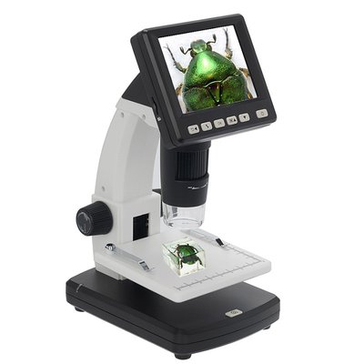 Цифровий мікроскоп SIGETA Forward 10x-500x 5.0Mpx 3.5" LCD 65503 фото
