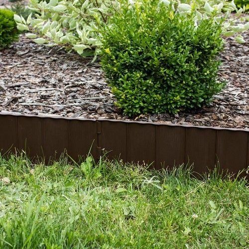 Комплект садовой огради Prosperplast GARDEN FENCE коричневий, 5,9 м 5905197340081 фото