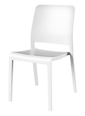 Стілець пластиковий Evolutif Charlotte Deco Chair, білий 3076540146581 фото
