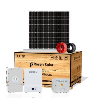 Гібридна система альтернативної сонячної енергії 10 кВт RS10 фото
