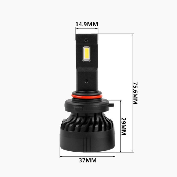 Комплект світлодіодних ламп 2 шт. Prime-X F Pro 9006 (5000K) 2000000015972 фото