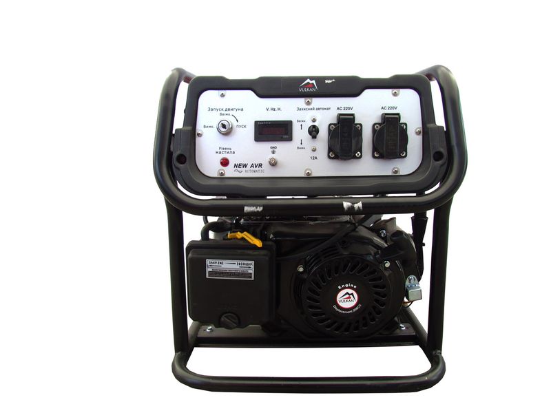 Генераторна установка VULKAN SC3250E-II 1ф 2,8 кВт, ялинок.старт, бак-15л SC3250E-II фото