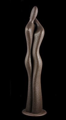 Статуетка S370/A "Пара" 43 см, коричнева. 5743255786599BROWN фото