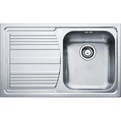 Кухонна мийка Franke Logica Line LLX 611-79/101.0381.806/нержав.сталь полірована/прямокут.,крило 101.0381.806 фото